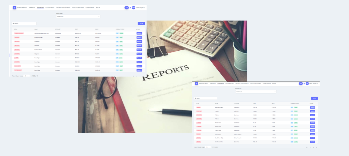 Stock Movement Reports